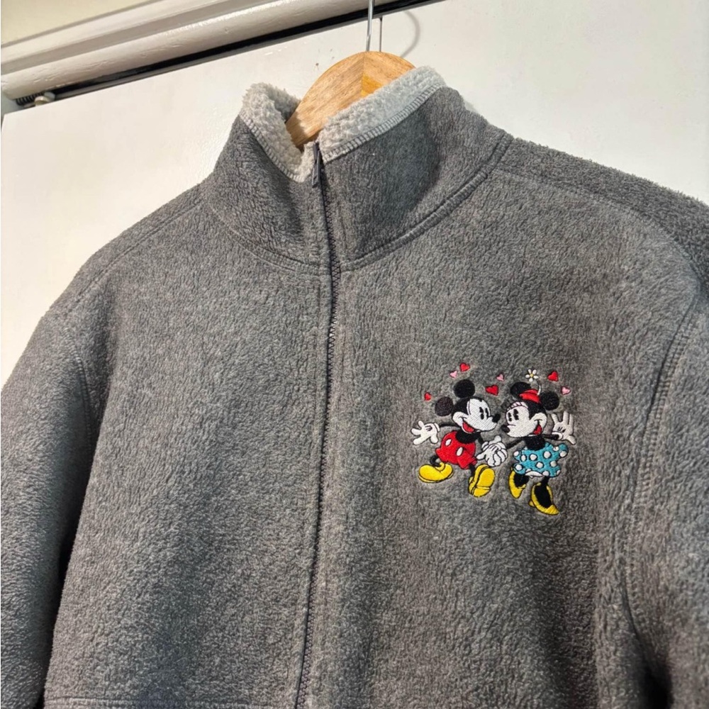 Gray Disney Fleece Jacket